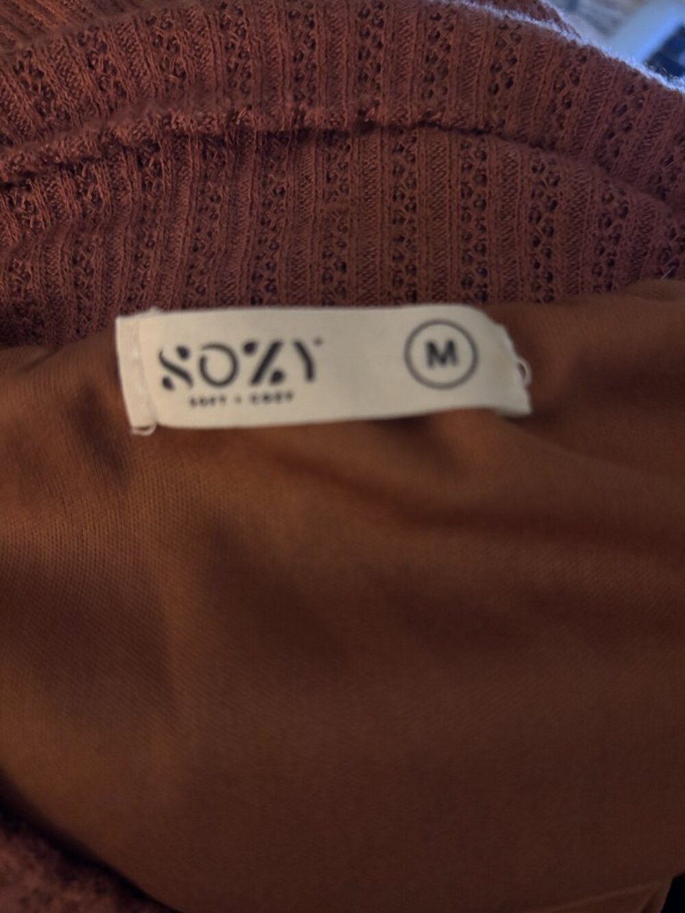 Sozy Midi Skirt Brown Size M - Picture 2 of 2